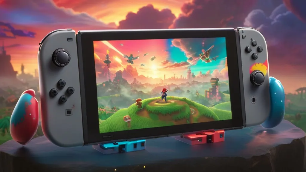 Nintendo Switch accessories display