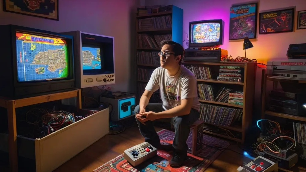 retro game emulator setup