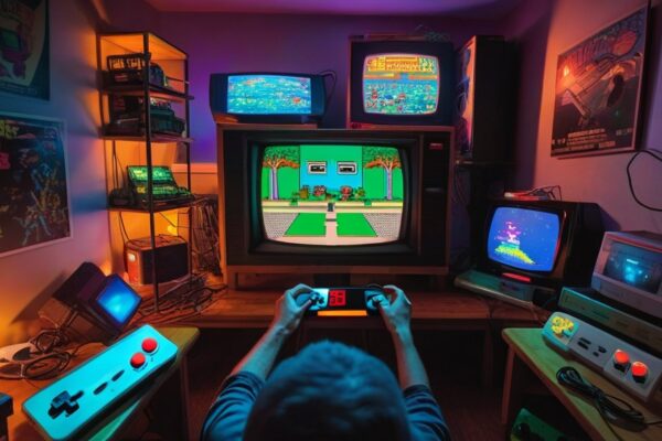 retro game emulator interface