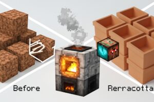 how to make terracotta in minecraft