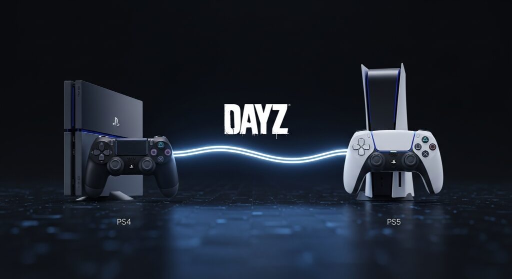 DayZ cross generation support between PS4 and PS5.