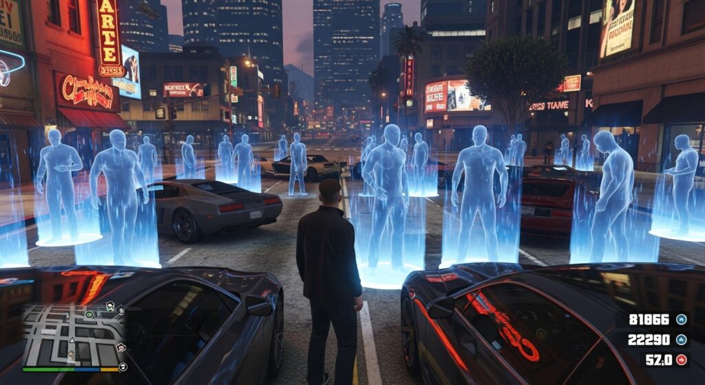 gta online players separated by platforms symbolic image